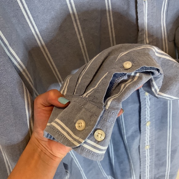 EUC Eddie Bauer Casual Button Down Long Sleeve - Picture 6 of 10